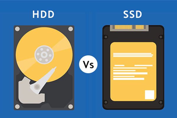 Sự khác biệt giữa SSD và HDD